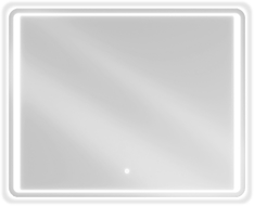 Mexen Zusa miroir de salle de bain éclairé 100 x 80 cm, LED 6000K, antibuée - 9808-100-080-611-00