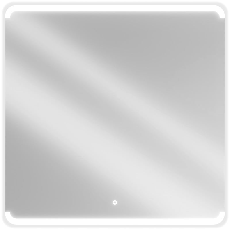 Mexen Nida miroir de salle de bain éclairé 100 x 100 cm, LED 6000K, anti-buée - 9806-100-100-611-00