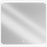 Mexen Nida miroir de salle de bain éclairé 100 x 100 cm, LED 6000K, anti-buée - 9806-100-100-611-00