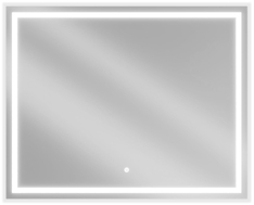 Mexen Miko miroir de salle de bain rétroéclairé 100 x 80 cm, LED 6000K, anti-buée - 9819-100-080-611-00