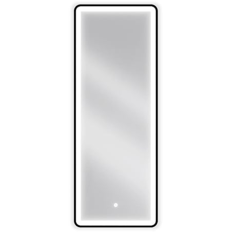 Mexen Coro miroir de salle de bains éclairé 45 x 120 cm, LED 6000K, anti-buée, cadre noir - 9817-045-120-611-70