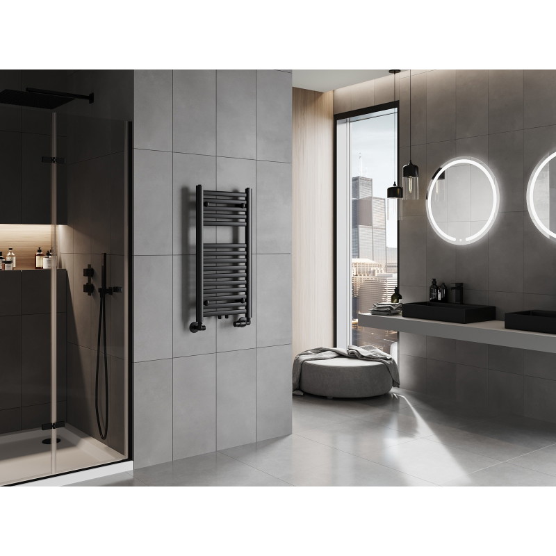 Mexen Hades radiateur de salle de bain 800 x 400 mm, 320 W, noir - W104-0800-400-00-70