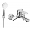 Mexen Sabre R05 robinet de baignoire avec ensemble de douche, chrome - 7213R05-00
