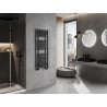 Mexen Hades radiateur de salle de bain 1200 x 400 mm, 472 W, noir - W104-1200-400-00-70