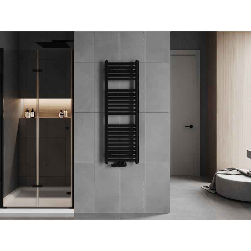 Mexen Hades radiateur de salle de bains 1200 x 400 mm, 472 W, noir - W104-1200-400-00-70