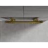 Mexen Hades radiateur de salle de bain 1200 x 500 mm, 450 W, doré - W104-1200-500-00-50