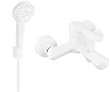 Mexen Sabre R05 robinet de baignoire avec ensemble de douche, blanc - 7213R05-20