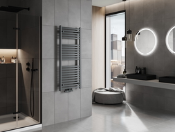 Mexen Hades radiateur de salle de bain 1200 x 500 mm, 570 W, anthracite - W104-1200-500-00-66