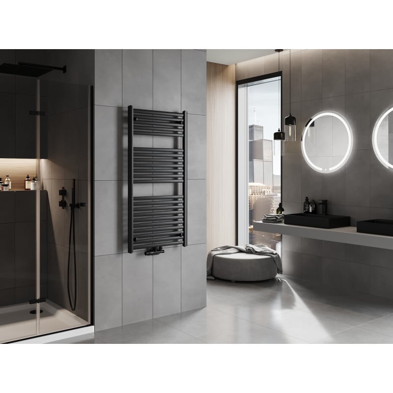 Mexen Hades radiateur de salle de bain 1200 x 600 mm, 667 W, noir - W104-1200-600-00-70