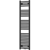 Mexen Hades radiateur de salle de bain 1500 x 400 mm, 583 W, noir - W104-1500-400-00-70