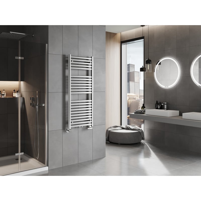 Mexen Hades radiateur de salle de bains 1200 x 500 mm, 450 W, chrome - W104-1200-500-00-01
