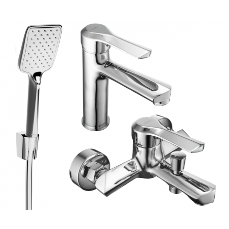 Mexen Sabre R62 ensemble de bain, chrome - 72103R62-00