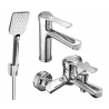 Mexen Sabre R62 ensemble de bain, chrome - 72103R62-00