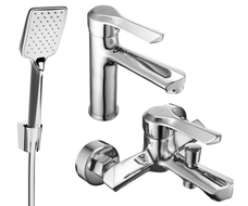 Mexen Sabre R62 ensemble de bain, chrome - 72103R62-00