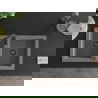 Mexen Mario évier granit double 2 cuves avec robinet de cuisine Aster, gris - 6504-71-73450-70-B