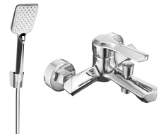 Mexen Sabre R62 robinet de baignoire avec ensemble de douche, chrome - 7213R62-00