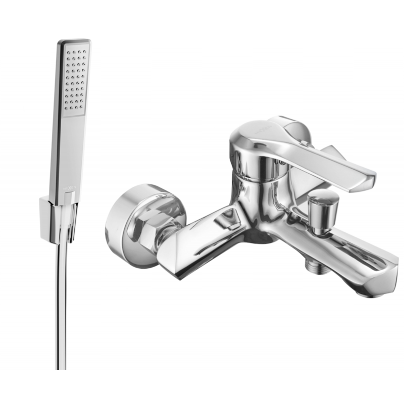 Mexen Sabre R72 robinet de baignoire avec ensemble de douche, chrome - 7213R72-00