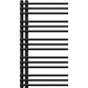 Mexen Neptun radiateur de salle de bain 900 x 500 mm, 369 W, noir - W101-0900-500-00-70