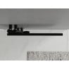 Mexen Neptun radiateur de salle de bains décoratif 900 x 500 mm, 369 W, noir - W101-0900-500-00-70