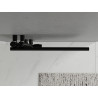 Mexen Neptun radiateur de salle de bain décoratif 1200 x 500 mm, 456 W, noir - W101-1200-500-00-70