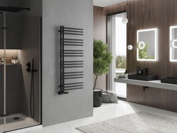 Mexen Neptun radiateur de salle de bain décoratif 1200 x 500 mm, 456 W, noir - W101-1200-500-00-70