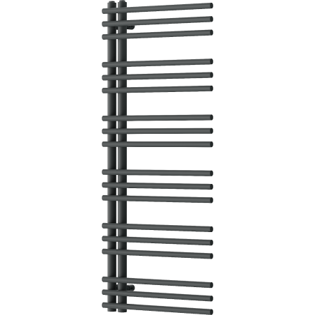 Mexen Neptun radiateur de salle de bain décoratif 1200 x 500 mm, 456 W, anthracite - W101-1200-500-00-66