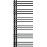 Mexen Neptun chauffage de salle de bains décoratif 1200 x 500 mm, 456 W, anthracite - W101-1200-500-00-66
