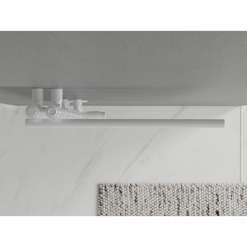 Mexen Neptun radiateur de salle de bain décoratif 1200 x 500 mm, 456 W, blanc - W101-1200-500-00-20