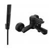 Mexen Sabre Robinet de baignoire R72 avec ensemble de douche, noir - 7213R72-70