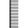 Mexen Neptun radiateur de salle de bain 1600 x 500 mm, 662 W, noir - W101-1600-500-00-70