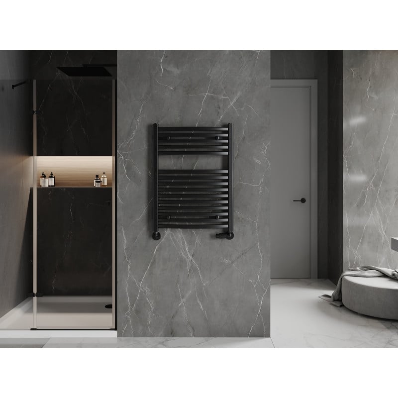Mexen Helios radiateur de salle de bain 800 x 600 mm, 448 W, noir - W103-0800-600-00-70