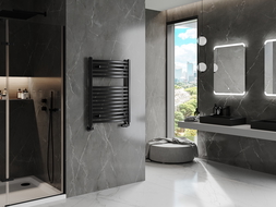 Mexen Helios radiateur de salle de bain 800 x 600 mm, 448 W, noir - W103-0800-600-00-70