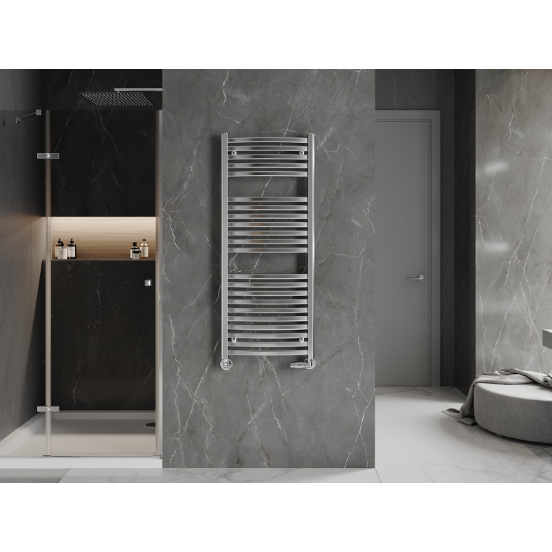 Mexen Helios radiateur salle de bain 1200 x 500 mm, 448 W, chrome - W103-1200-500-00-01