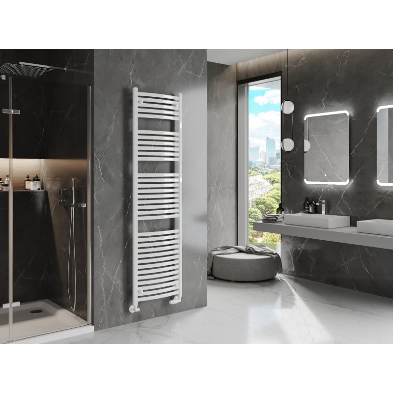 Mexen Helios radiateur de salle de bain 1800 x 500 mm, 844 W, blanc - W103-1800-500-00-20