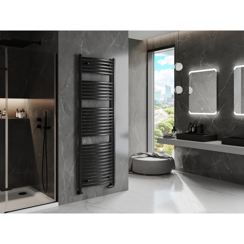 Mexen Helios radiateur de salle de bain 1800 x 600 mm, 990 W, noir - W103-1800-600-00-70
