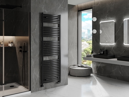 Mexen Helios radiateur de salle de bains 1800 x 600 mm, 990 W, noir - W103-1800-600-00-70
