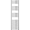 Mexen Eros radiateur salle de bains 1200 x 318 mm, 332 W, chrome - W112-1200-318-00-01