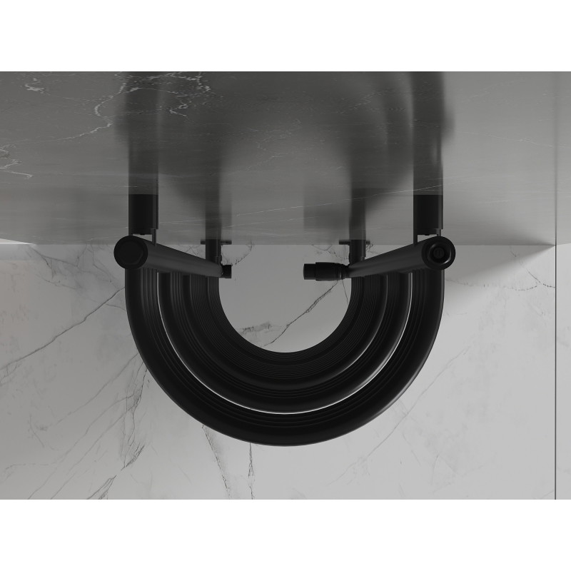Mexen Eros radiateur de salle de bains 1200 x 318 mm, 421 W, noir - W112-1200-318-00-70