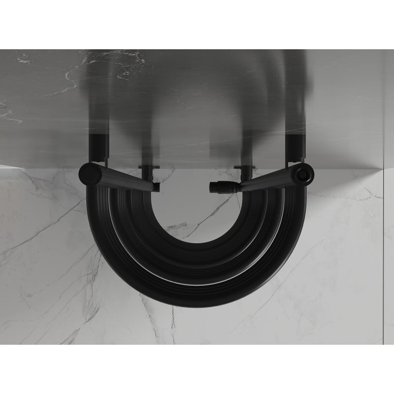 Mexen Eros radiateur de salle de bains 1600 x 318 mm, 551 W, noir - W112-1600-318-00-70