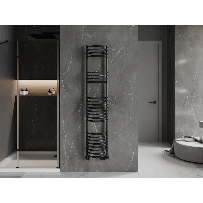 Mexen Eros radiateur de salle de bain 1600 x 318 mm, 551 W, noir - W112-1600-318-00-70