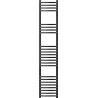 Mexen Eros radiateur de salle de bain 1600 x 318 mm, 551 W, noir - W112-1600-318-00-70