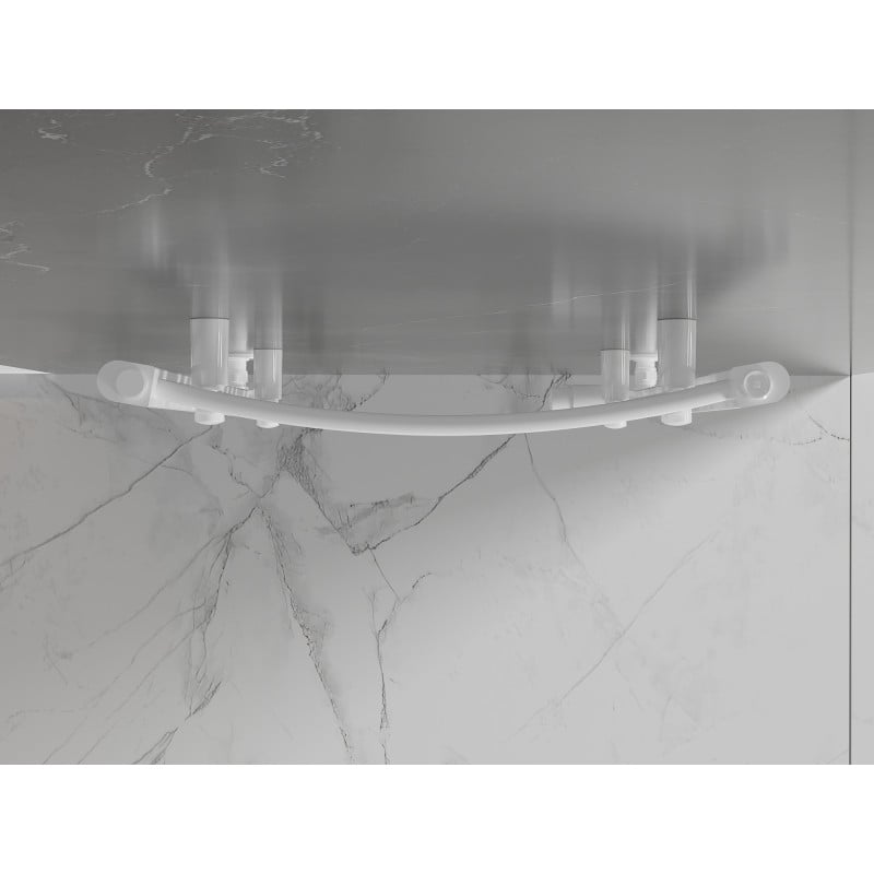 Mexen Helios radiateur de salle de bains 800 x 500 mm, 381 W, blanc - W103-0800-500-00-20