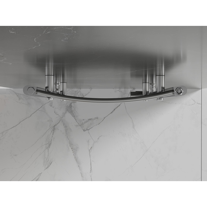 Mexen Helios radiateur salle de bain 1200 x 500 mm, 448 W, chrome - W103-1200-500-00-01
