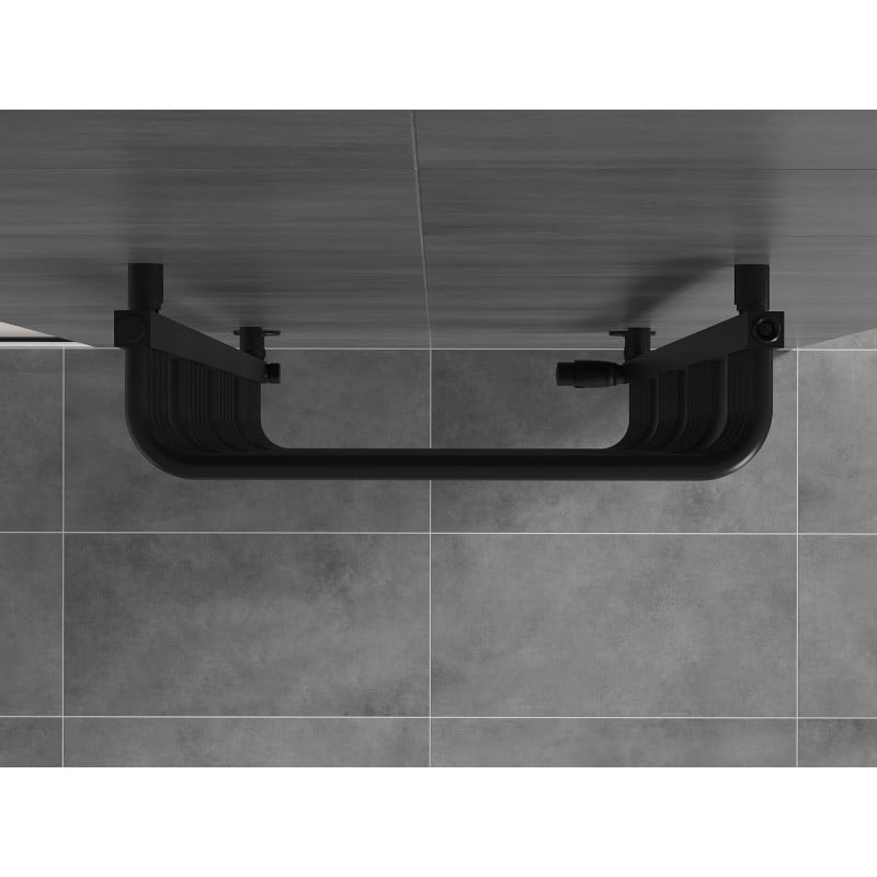 Mexen Apollo radiateur de salle de bains 660 x 550 mm, 386 W, noir - W117-0660-550-00-70