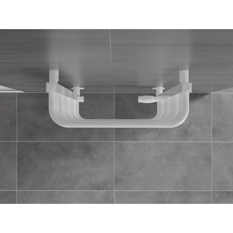 Mexen Apollo radiateur de salle de bain 860 x 450 mm, 424 W, blanc - W117-0860-450-00-20