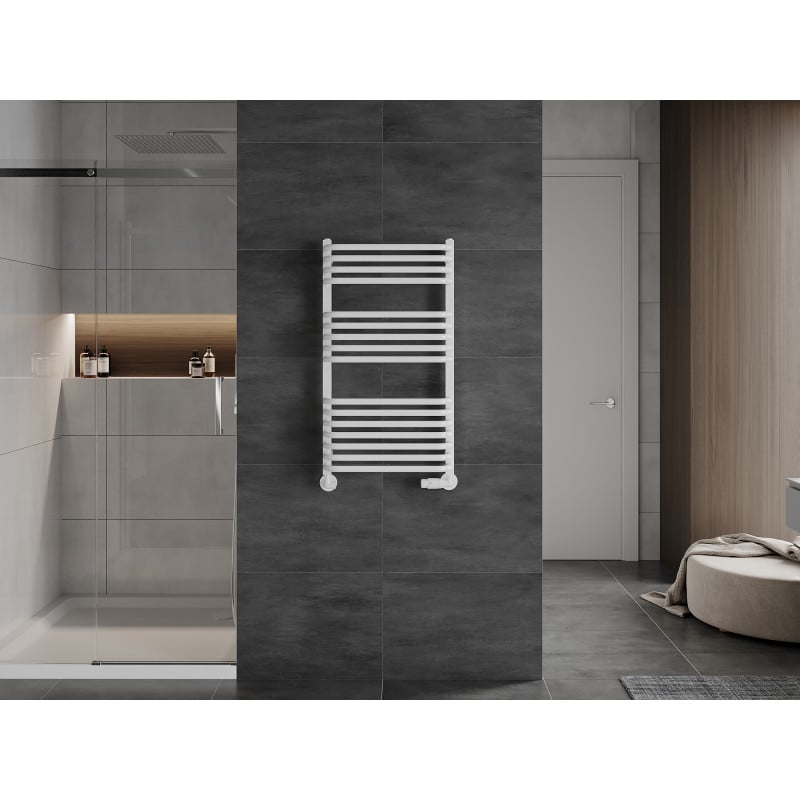 Mexen Apollo radiateur de salle de bain 860 x 450 mm, 424 W, blanc - W117-0860-450-00-20