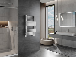 Mexen Apollo radiateur de salle de bains 860 x 450 mm, 424 W, blanc - W117-0860-450-00-20