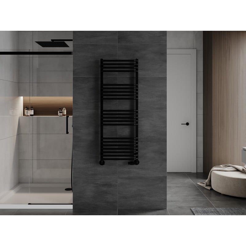 Mexen Apollo radiateur de salle de bain 1210 x 450 mm, 566 W, noir - W117-1210-450-00-70