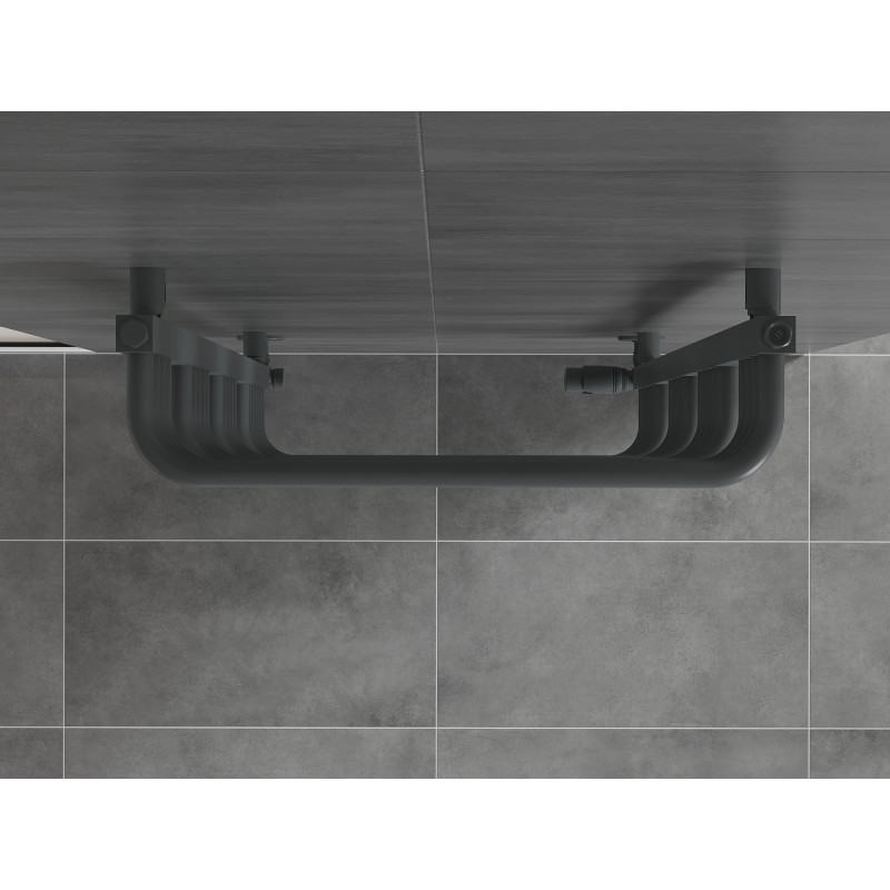 Mexen Apollo radiateur de salle de bains 1210 x 550 mm, 641 W, anthracite - W117-1210-550-00-66