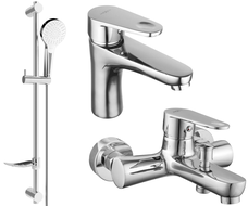 Mexen Kama DF05 ensemble de bain, chrome - 72503DF05-00